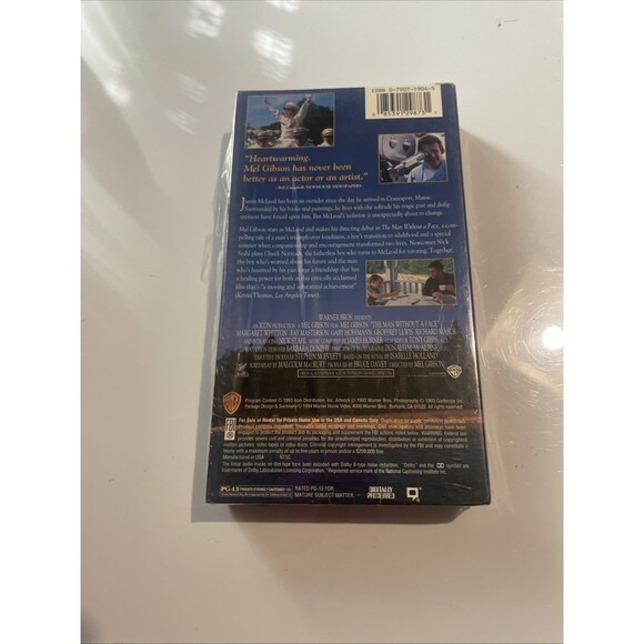 The Man Without A Face VHS - Picture 2 of 6